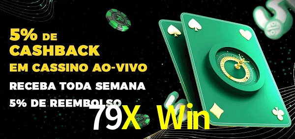 Promoções do cassino ao Vivo 79X Win